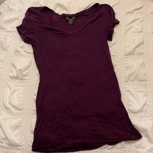 Wet seal burgundy shirt